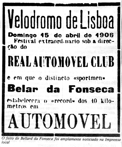 Anncio de jornal, 1906